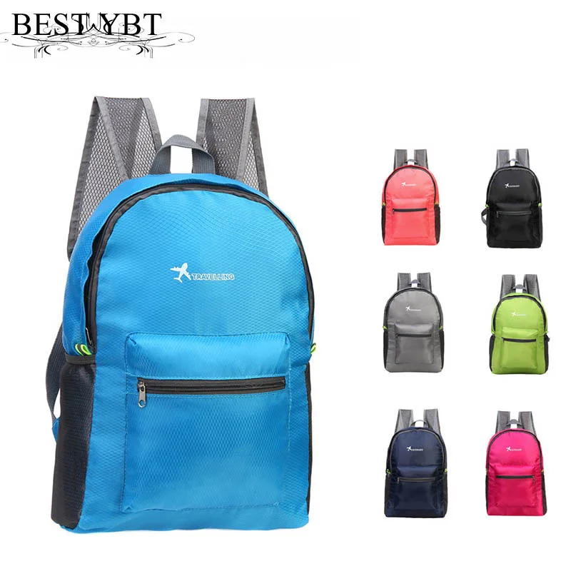 

Mara's Dream Unisex Travel Bag New Portable Can Fold Nylon Women Travel Backpacks Casual Simple Men And Women Travel Bag