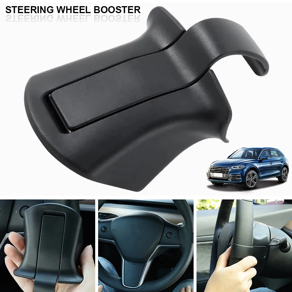 

Accessories Car Steering Wheel Booster for Tesla Model 3 Y 16-21 Autopilot Counterweight Accessories Ring FSD Automatic Assisted