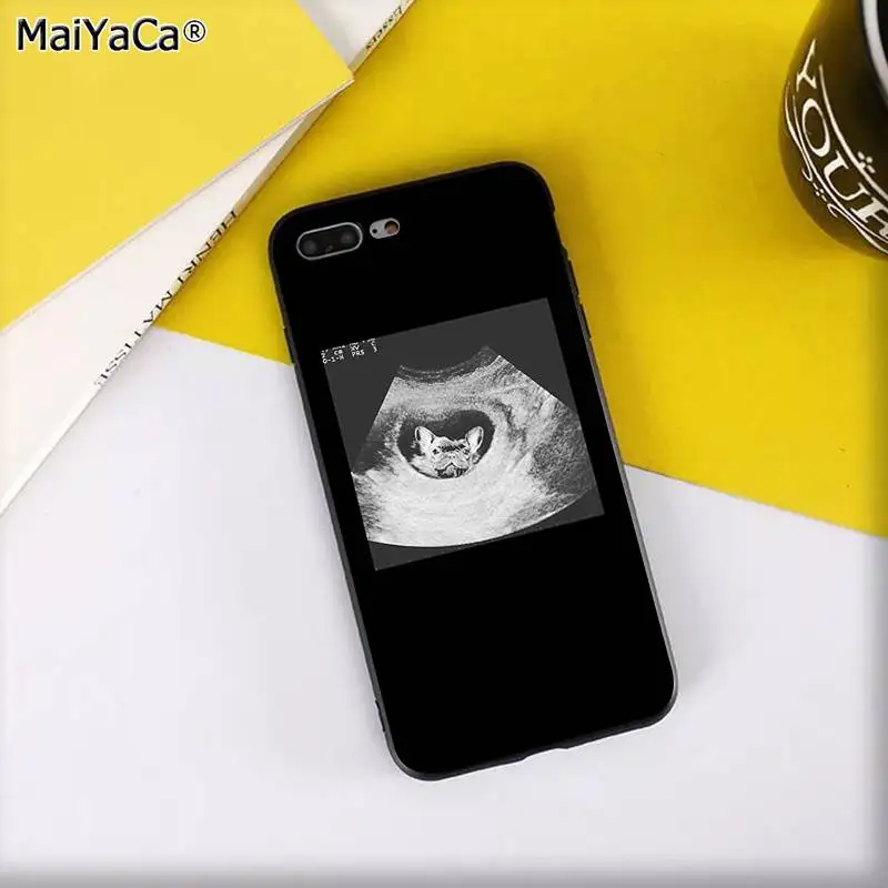 MaiYaCa Frenchies Симпатичный щенок мопс-бульдог Новинка чехол для телефона Fundas чехол для iPhone 11 pro XS MAX 8 7 6 6S Plus X 5 5S SE XR