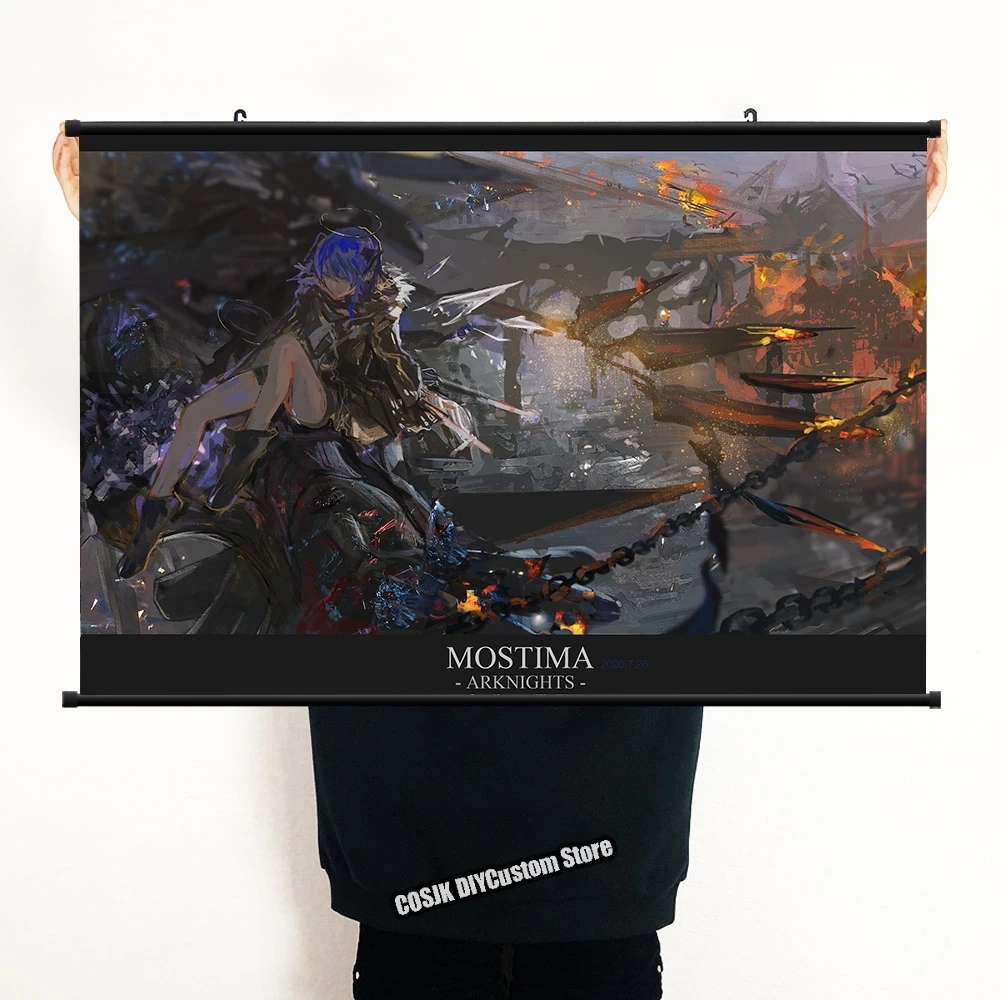 

HOT Game Arknights Mostima Poster Wall Scroll HD Print Home Decor Living Room Decorative Collectible Holiday Gifts