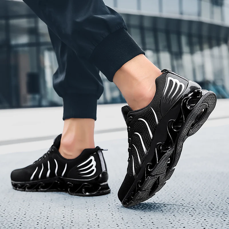 Мужские спортивные кроссовки Baideng качественные Нескользящие для бега на