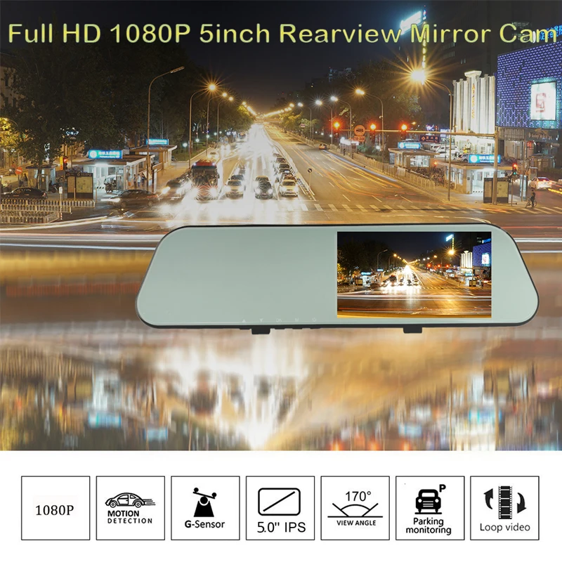 YI Smart Dash камера международная версия ночного видения HD 1080P 2," 140 градусов безопасное напоминание приборная панель H15