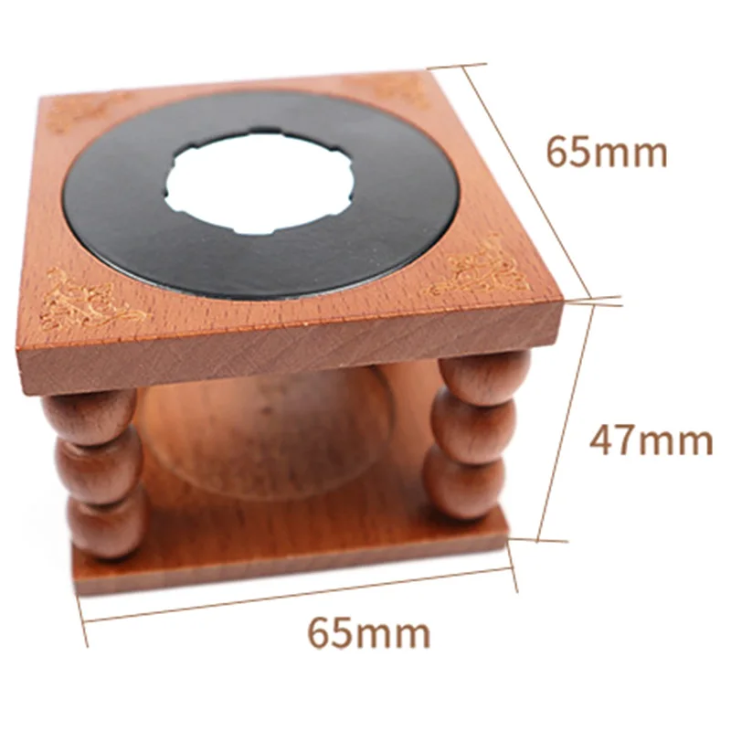 

Retro Sealing Wax Furnace Stove Pot Wood Handle Sealing Wax Spoon for Wax Sealing Decorative Wax Stamp Craft Gift