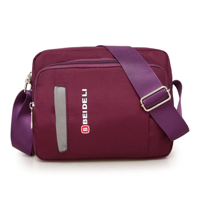 Повседневная нейлоновая водонепроницаемая сумка для мужчин модная Натуральная