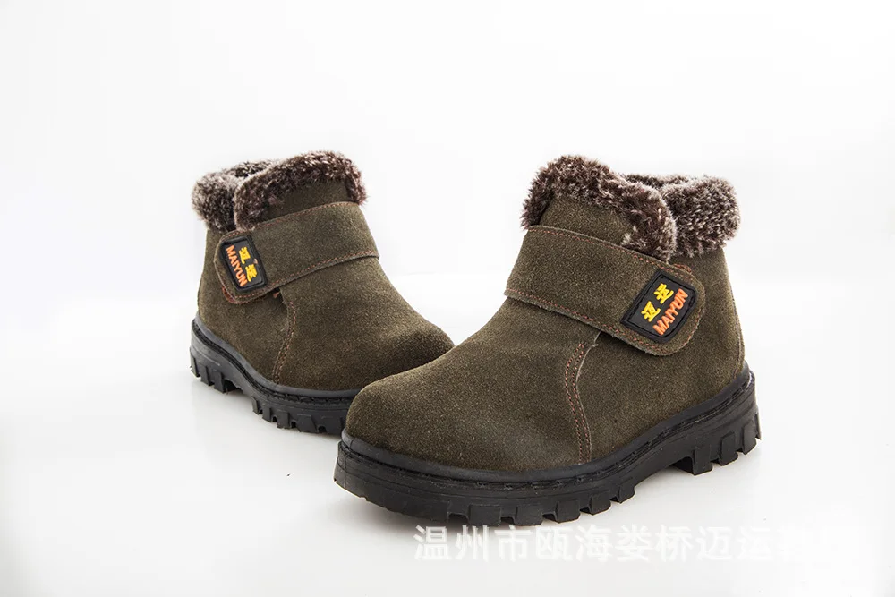 Детские ботинки из натуральной кожи обувь для мальчиков и девочек коллекция 2020