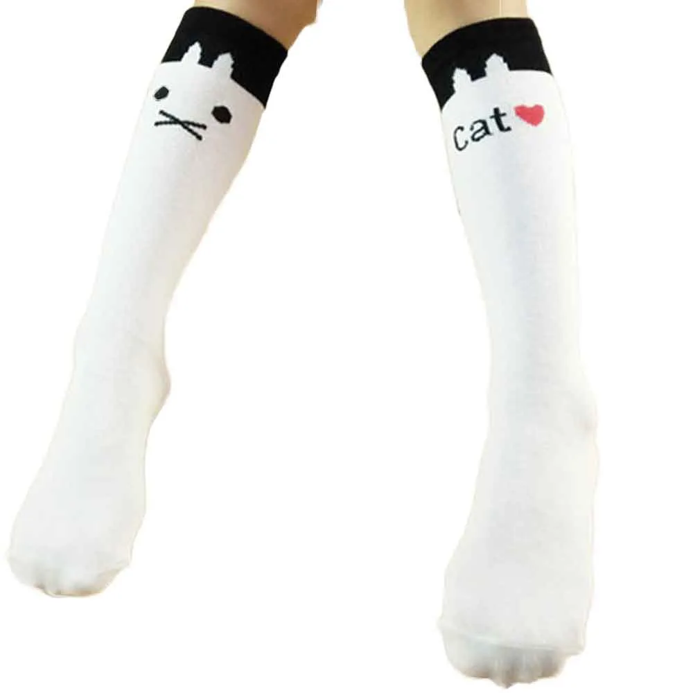 Милые колготки для малышей детские гетры до колена одна пара хлопковые чулки