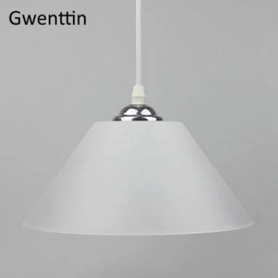 Clear No Bulb Современные подвесные светильники из ПВХ, скандинавские светодиодные пластиковые подвесные лампы для кухни, столовой, домашнего декора, светильники - Цвет корпуса: Clear No Bulb