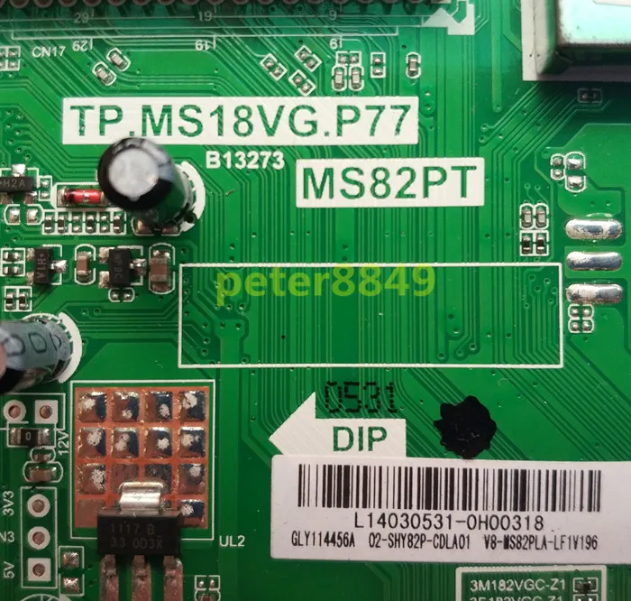 Новый оригинальный 24 дюйма ТВ доска тп. MS18VG.P77 MS82PT|Аксессуары для оборудования