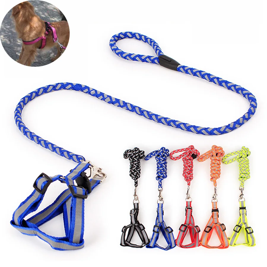 Поводок гибкий для больших и маленьких собак 120 см|Наборы| |