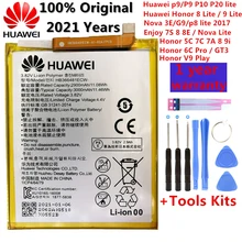 2021 original Real 3000mAh HB366481ECW For Huawei p9/p9 lite/honor 8/p10 lite/p8 lite 2017 /p20 lite/p9lite battery +Tool