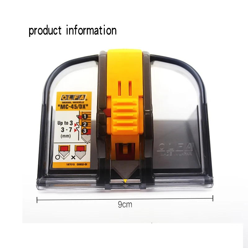 Новинка OLFA MC 45 / DX градусный скошенный нож для бумаги изготовленный в Японии
