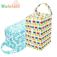 wizinfant baby waterproof cloth diaper wetbag breathable and reusable nappy bag