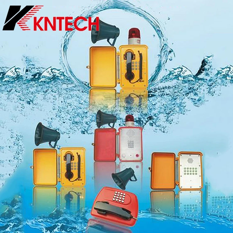 Антивандальный телефон прочный промышленный аварийный туннельный VoIP без