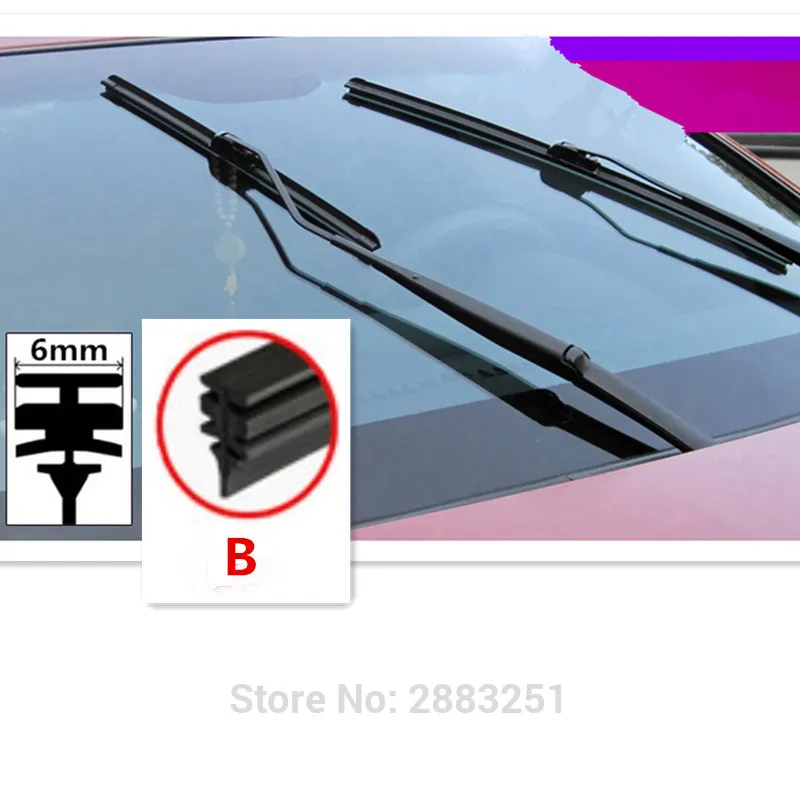 Бесплатная доставка щетка стеклоочистителя для лобового стекла автомобиля