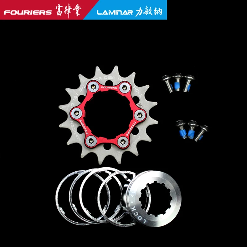 

FOURIERS CR-S002 Bicycle Single Speed Freewheel BMX Flywheel Sprocket Gear Bike Chain Ring System 16t ~ 23t Bicycle Accessories