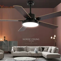 modern pendant fan with light kits nordic ceiling fan lamp restaurant living room fan lamp office bar fan 42 52 inch