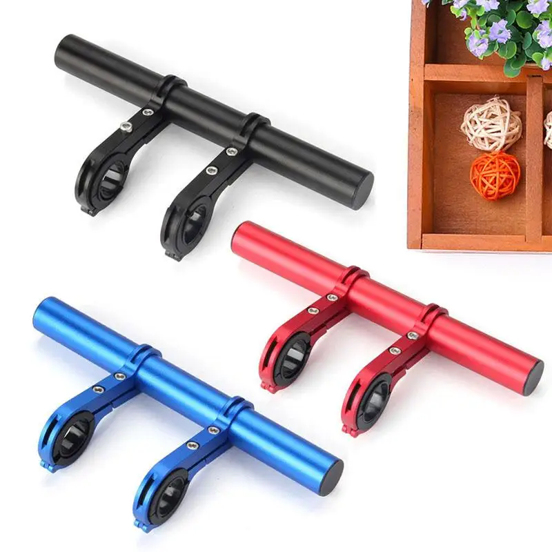 

Outdoor Cycling Bike Double Handlebar Extension Mount Tool Extender Light Holder