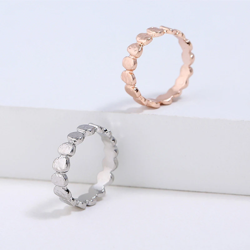 Женские массивные кольца Cpop простые трендовые с текстурой оригинальный дизайн