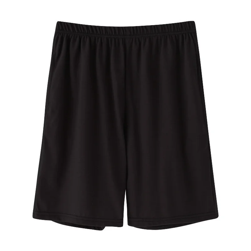 

Summer Sexy Thin Cotton Plaid Men's Pajama Pants Five-point Plus Size Loose Sleeping Shorts Boxer Beach Pants Pyjamas Men M-4XL