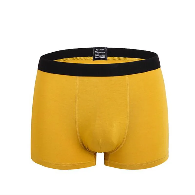 6pcs/lot Boxer Men Bamboo Fiber Breathable Underpants Male Panties Hombre Black Underwear Man Elastic Mens Boxershorts Homme