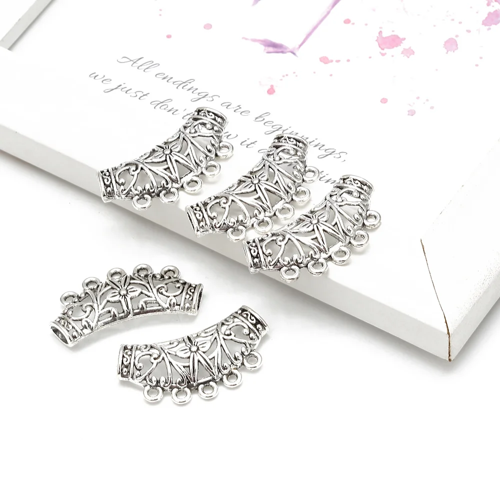 MEIBEADS 10 шт./лот винтажный с отверстиями цинковый сплав ювелирное изделие подвеска