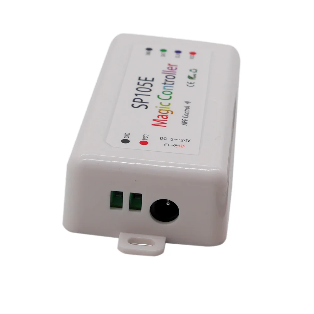Светодиодная лента sp107 SK6812 SP105E Bluetooth APA102 SP110E WS2801 Wi-Fi SP108E WS2811 WS2812B светодиодный