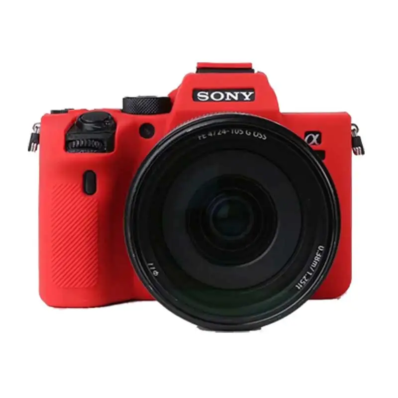 Мягкая сумка для камеры силиконовый чехол резиновый Sony A7R IV A7R4 Mark A7RIV | Электроника