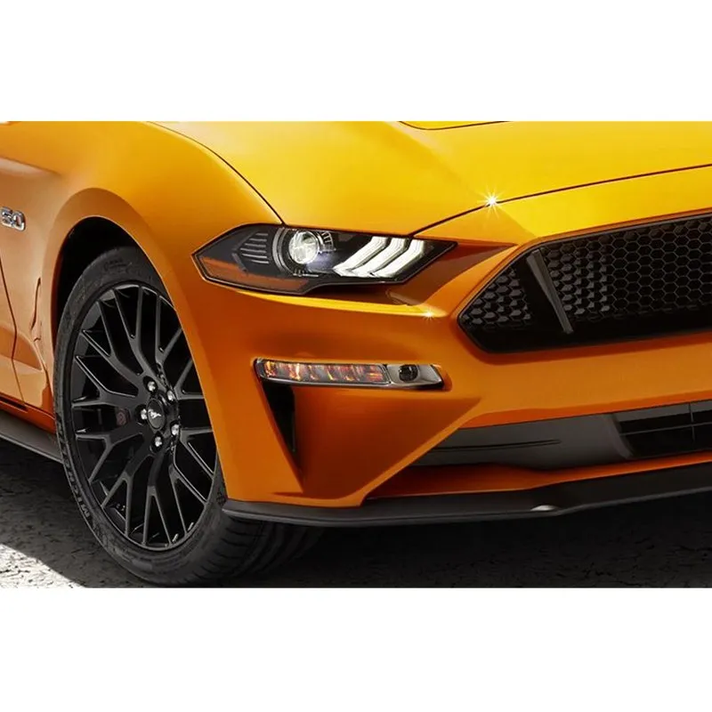 VLAND factory для автомобильных фар для MUSTANG, полный светодиодный фонарь на голову,,,, двухлучевые линзы, светодиодный фонарь дальнего и ближнего света