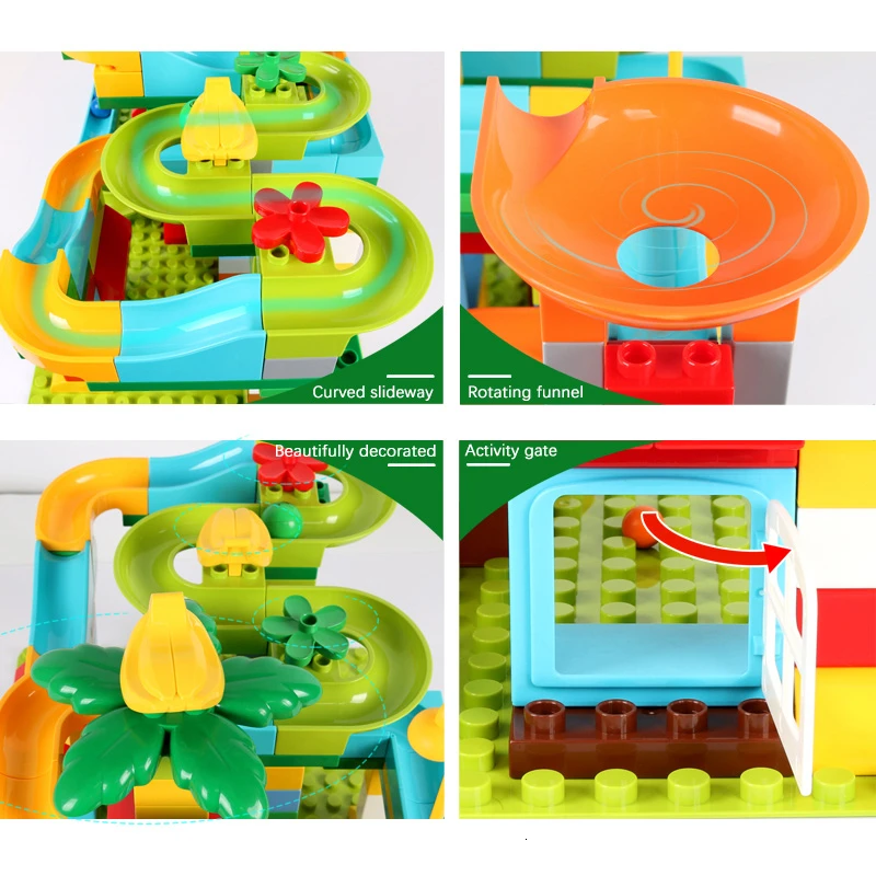 52 330 шт. Классический бренд строительные блоки город DIY Творческий кирпич