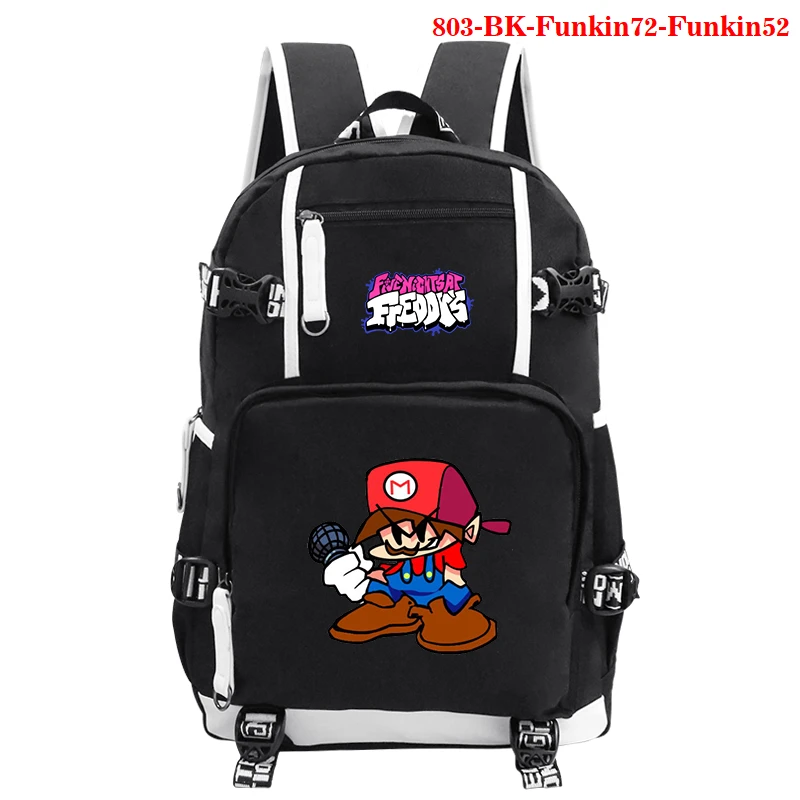 

Friday Night Funkin Print Backpack SchoolBag for Teenage Backpack Girls Backpack Children Bookbag Large Capacity BagPack Mochila