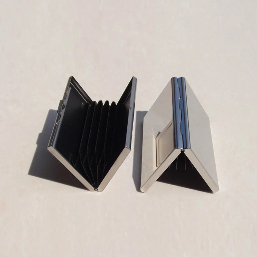 

Creditcard Holder Wallet Men Stainless Steel Bank Card Case Waterproof RFID Blocking Cover EIG88