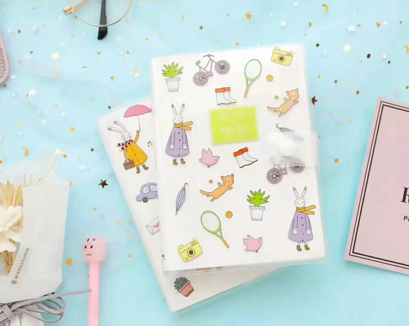 Творческий мультфильм литературы чехол Kawaii планировщик Тетрадь Дневник Книга упражнений пуля журнал Подарочный блокнот канцелярские принадлежности