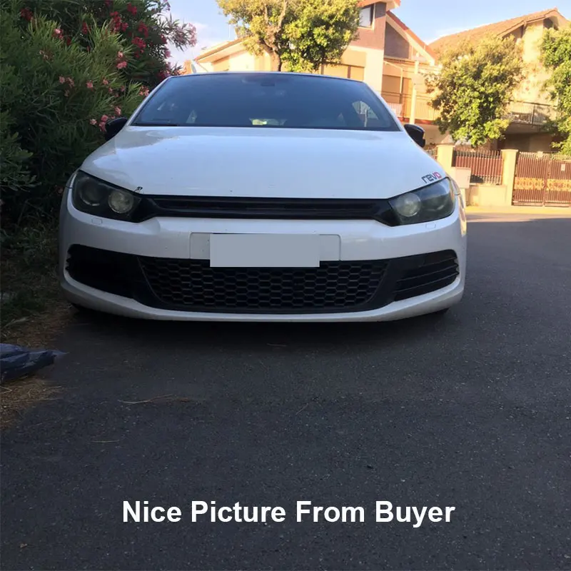 Левый Правый бампер противотуманная фасветильник решетка для VW Scirocco 2009 2010 2011 2012