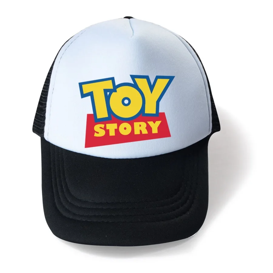 

Summer Letter Toy Story Print Children Embroidery Cotton Baseball Caps Kids Teens Hip Hop Hat Cosplay Sport Adjustable Adult Hat