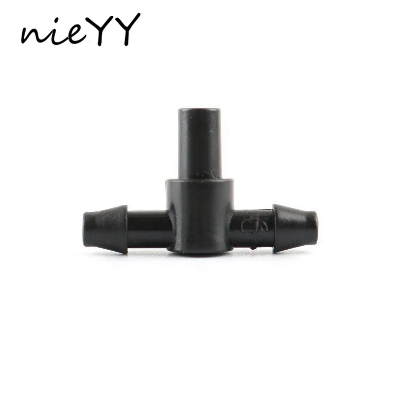 20 шт 6 мм сопло тройник соединители Homebrew сад ирригационная система полив форсунки