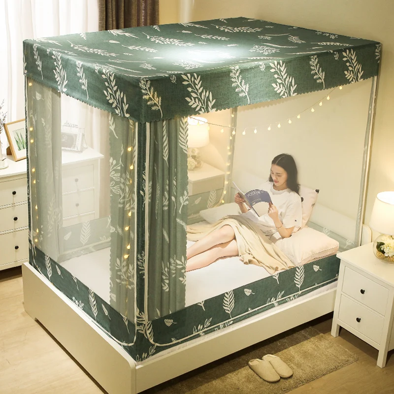 На молнии москитная сетка Бытовая 1 8 м кровать принцесса занавеска 5 Юрт