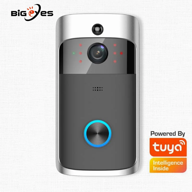 Tuya Smart 1080P Wifi Video Deurbel Smart Leven Toepassing Video Deurtelefoon Camera Met Twee-Weg Communicatie Motion detectie