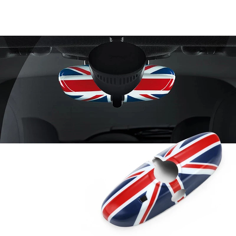 

For BMW MINI COOPER S JCW ONE F54 F55 F56 F57 F60 CLUBMAN Car Interior Rearview Mirror Cover Decoration Accessories Car Styling