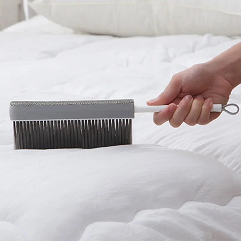

Bed brush fur sofa telescopic long handle sweeping bed brush bedroom household cleaning small broom clothes dusting brush
