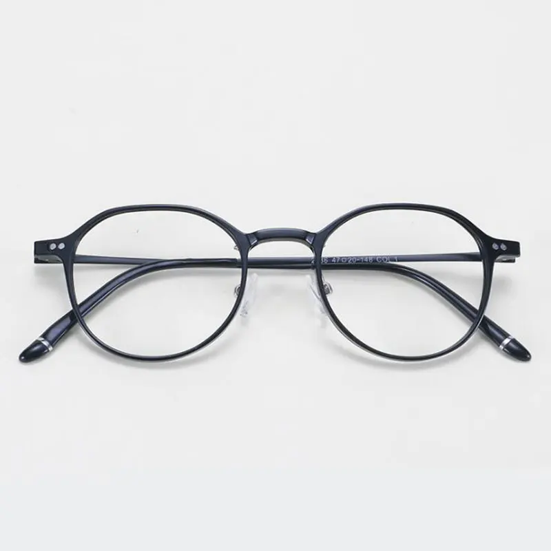 HOTOCHKI Новые мужские и женские винтажные плоские очки легкие пластиковые стальные