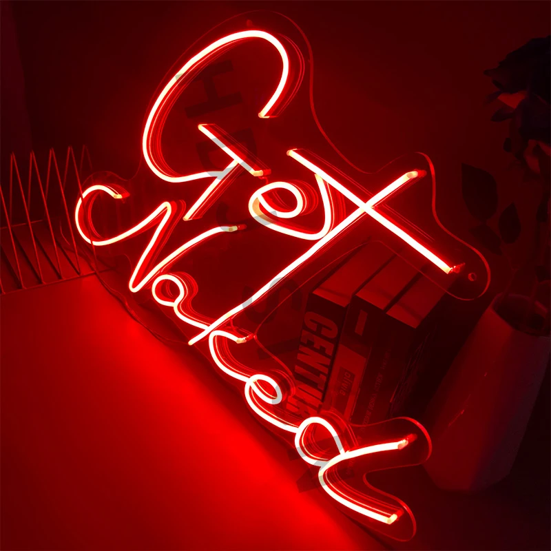 

Get Naked Custom LED Letter Plaques Neon Signs Customize Wall Decor For Party Gift Bar Home Room Decor Neon Light