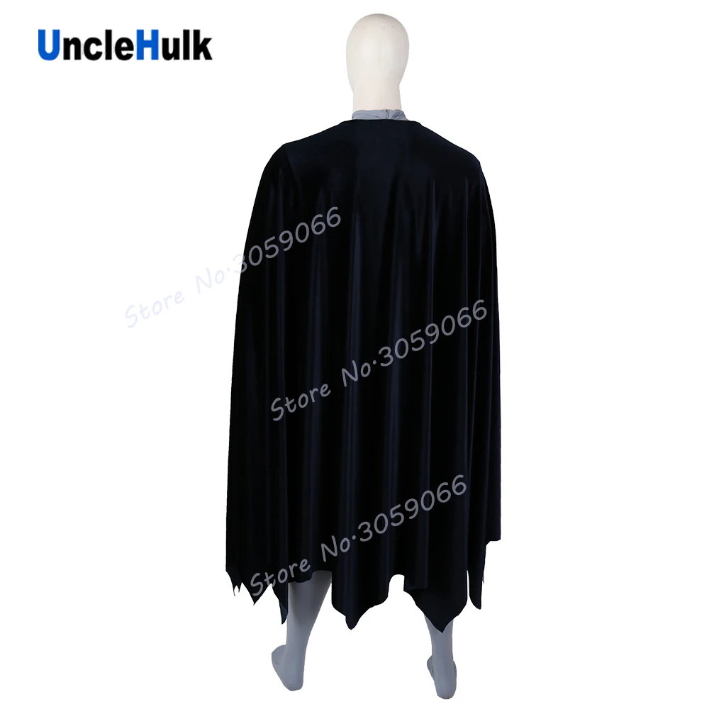 Костюм для косплея Bat 1966 серый костюм-боди трусы и плащ | UncleHulk Тематическая одежда