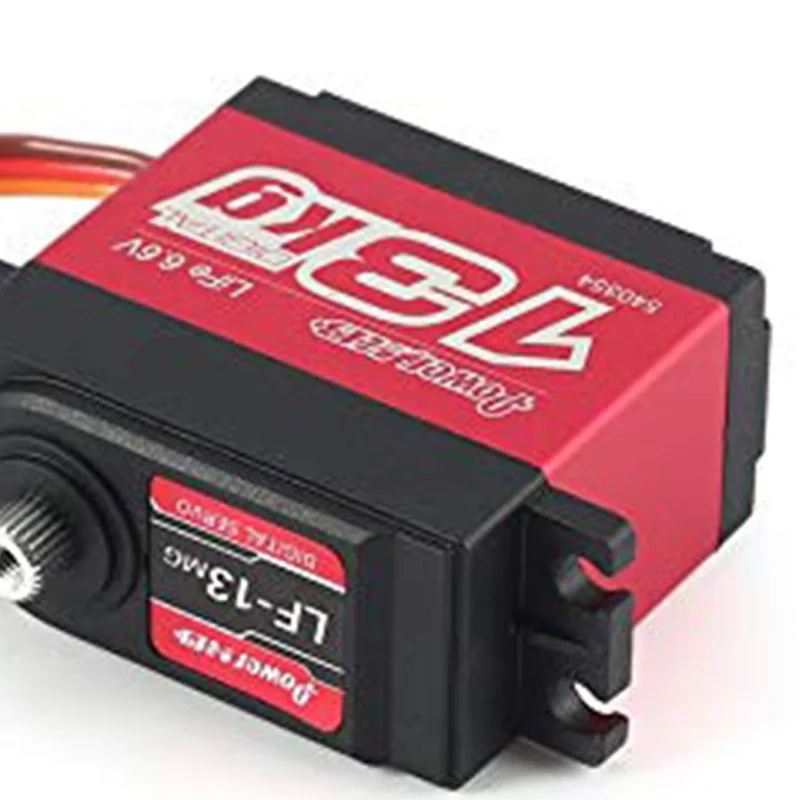 

Power HD LF-13MG Standard Digital High Speed Torque 13KG Car Servo Metal Gear for 1:10 1:8 RC Steering Cars