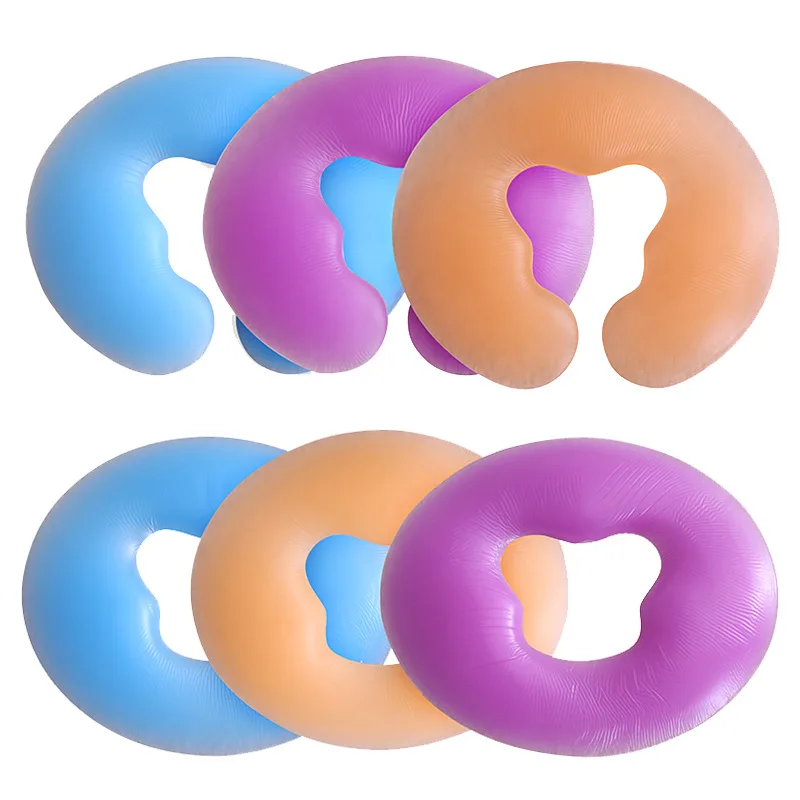 

Silicon Spa U Shape Pillow Spa Gel Pad Face Rest Body Massage Cradle Cushion Soft Salon Bolsters Pad Beauty Care
