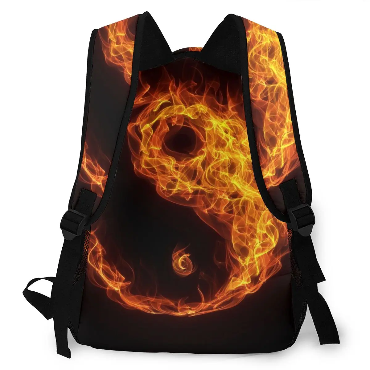 Новый стильный рюкзак для мальчиков и подростков школьная сумка Yin Yang