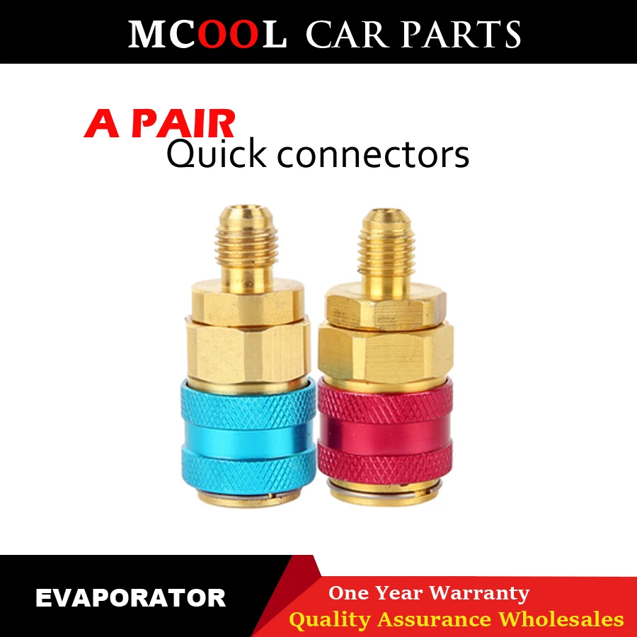 R134A медный быстроразъемный кондиционер плюс адаптер для хладагента