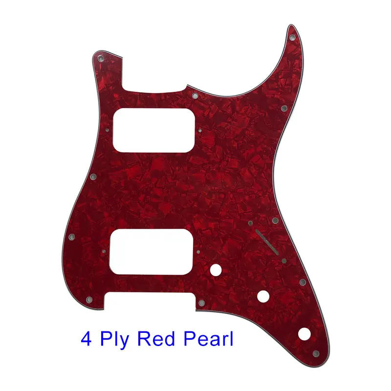 Детали для гитары Pleroo FD US 11 стандартное монтажное отверстие HH Humbucker Pickguard|Детали и