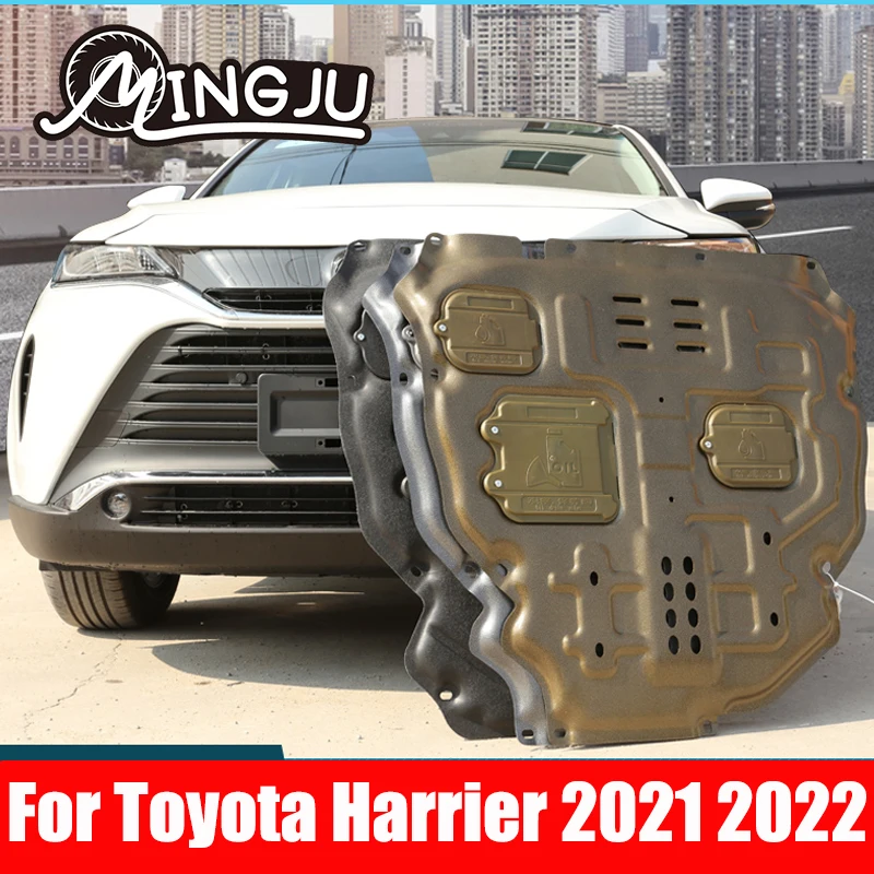 Voor Toyota Harrier 2021 2022 Motor Chassis Guard Cover Protector Mangaan Stalen Accessoires