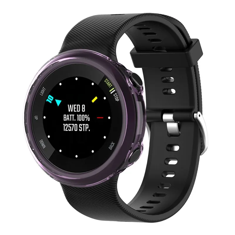 Replacement Bumper Watch Case For Garmin Forerunner 45 44.6mm TPU Protective Case Cover Shell Smartwatch Protective Case