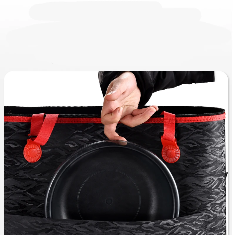 Портативная Рыболовная Сумка EVA складное рыболовное ведро ящик для живой рыбы